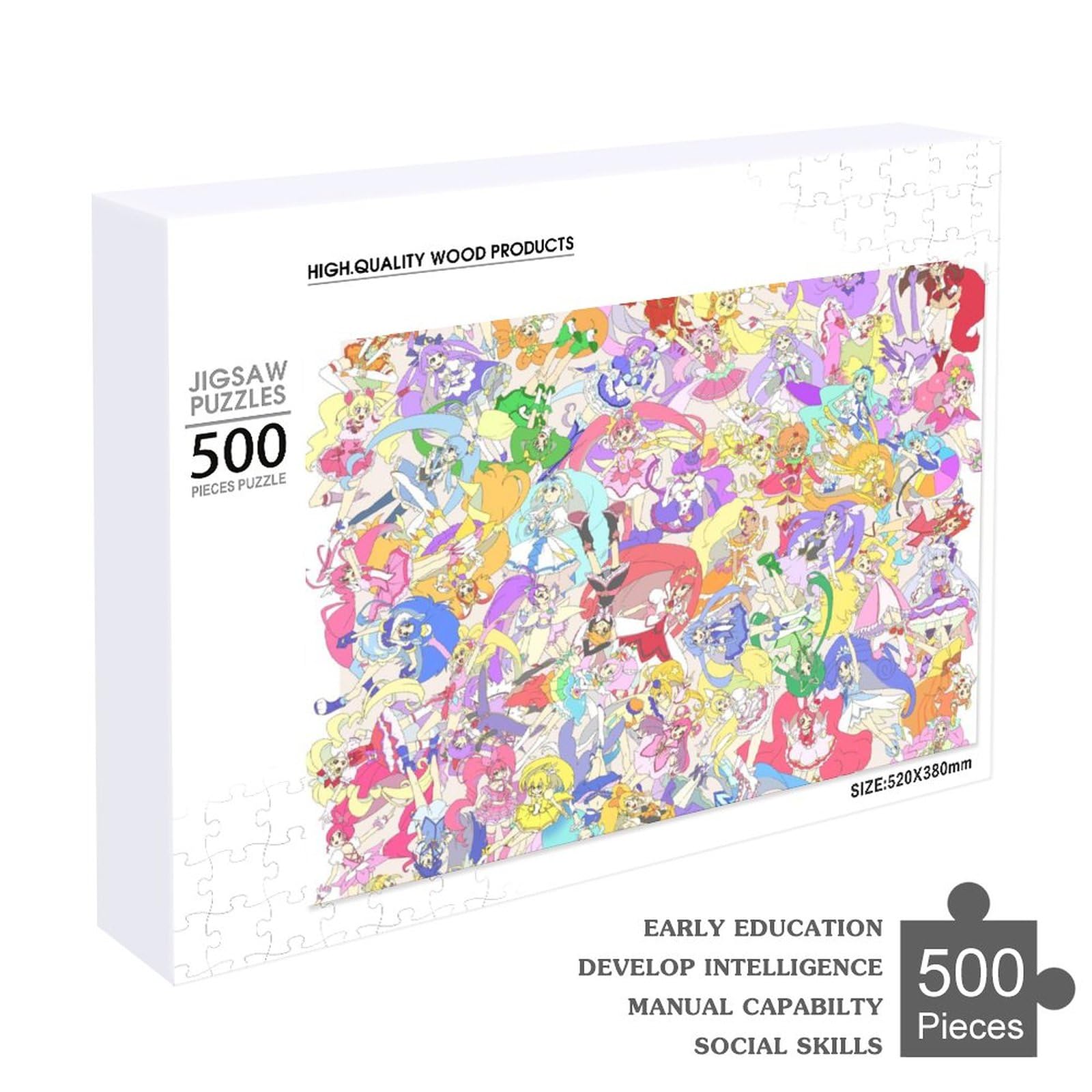Amazon.co.jp: プリキュア ジグソーパズル 木製パズル 300 PCS 500 PCS